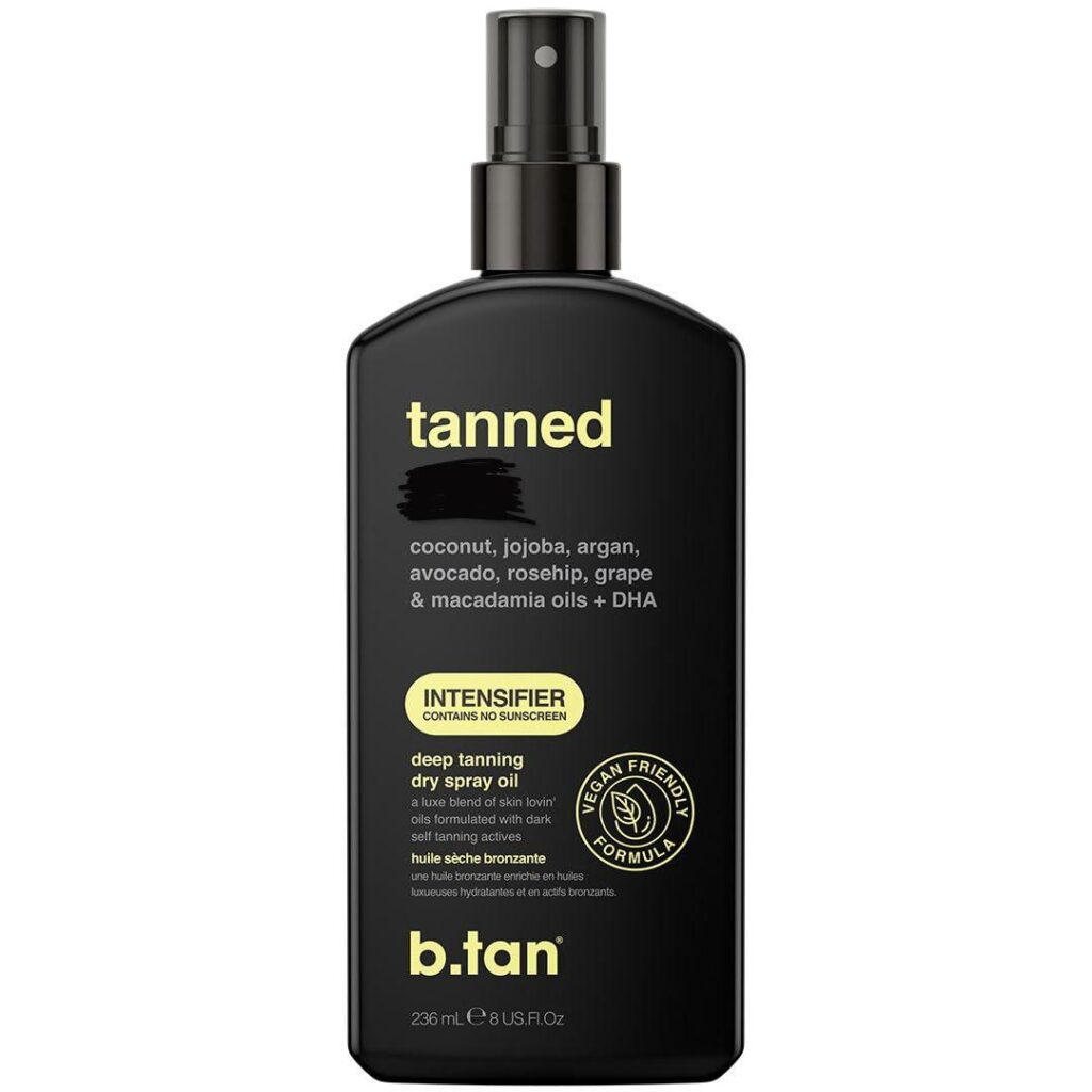 Best Tanning Lotion – b.tan Best Tanning Oil | Get Tanned Intensifier Dry Spray Review