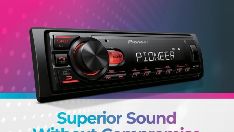 Best Car Audio Receiver – Pioneer MVH-S110BT 1-Din Stereo Review
