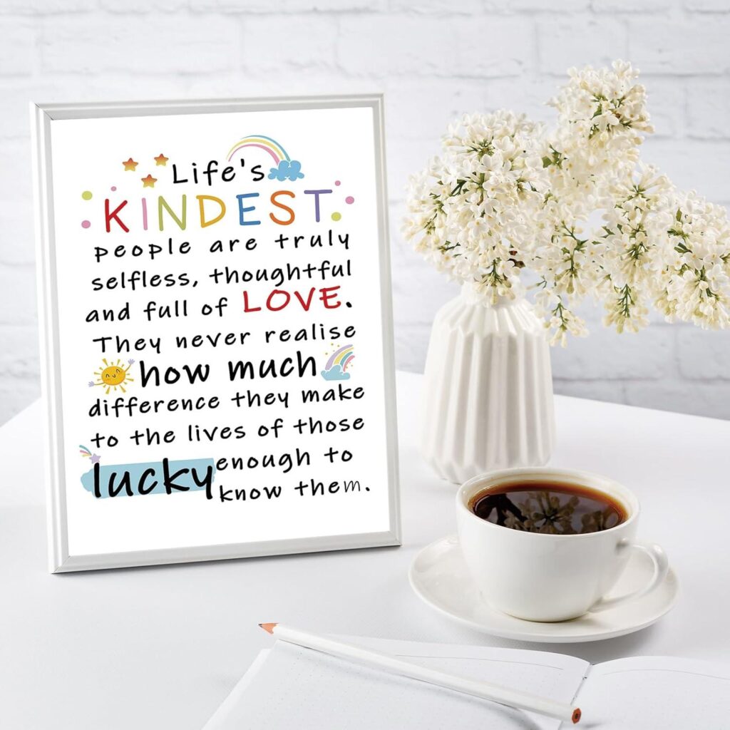 Best Thank You Card – YiKaLus Cute Appreciation Card for Kindest Person, Great Envelope Gift for Women Men, Friendship Gift for Mom Dad Review
