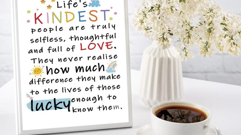 Best Thank You Card – YiKaLus Cute Appreciation Card for Kindest Person, Great Envelope Gift for Women Men, Friendship Gift for Mom Dad Review